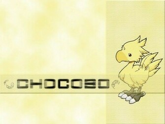 Final Fantasy Chocobo Wallpaper HD
