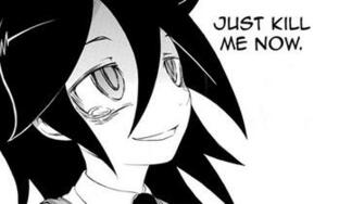 Tomoko Kuroki Watamote Kill Me Now Wallpaper By