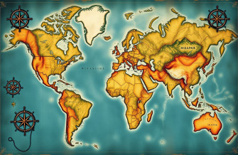 World Map Wallpaper High Resolution