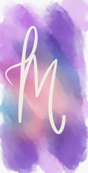 Monogram M Wallpaper Cute Background