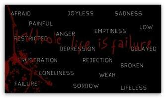 Deep Depression HD Wallpaper For High Definition WqHD Qwxga