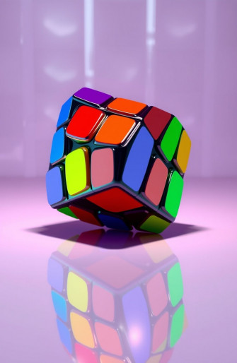 3d Wallpaper Rubix Cube