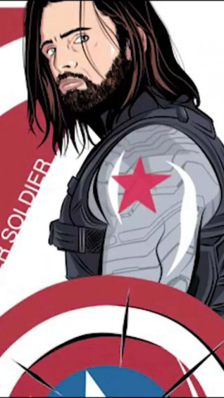 Bucky Barnes iPhone Wallpaper