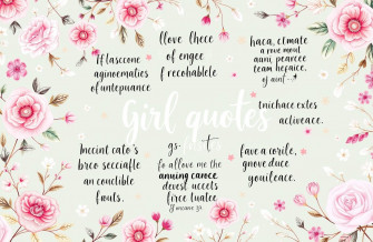 Girl Quotes Wallpaper