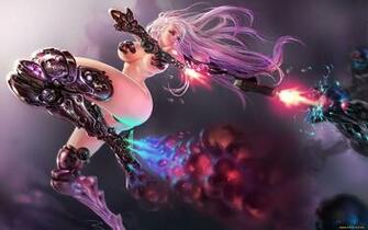 Sexy Girl Sci Fi HD Wallpaper Ivy