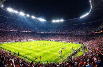 HD Soccer Stadium Wallpaper