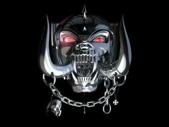 Chrome Motorhead Logo Rock Art