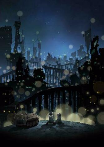 Shoujo Shuumatsu Ryokou Key Visuals Mobile Wallpaper