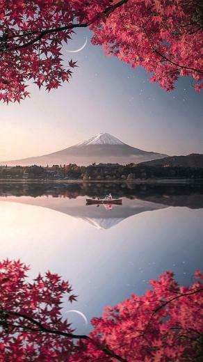 Japan Mount Fuji Nature iPhone Wallpaper