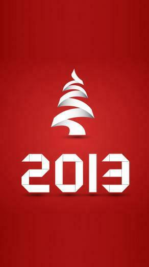 New Year Red iPhone Wallpaper Ipod HD