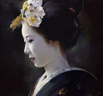 Japanese Geisha Wallpaper Desktop Background Funny Doblelol