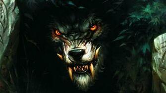 Werewolf Artwork Wallpaper Art