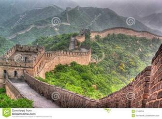 Great Wall Of China Drawing Wallpaper