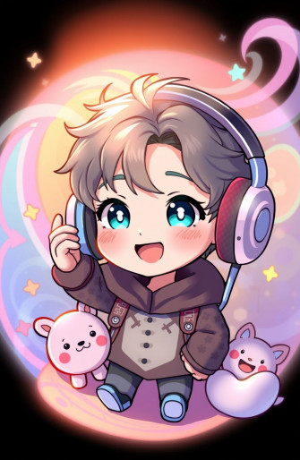 Jungkook Chibi Wallpaper