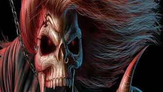 Evil Skulls Wallpaper