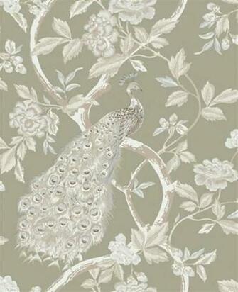 Peacock Trail Pattern Bc1583321 Name Wallpaper