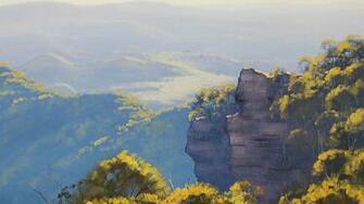 Blue Mountains Wallpaper