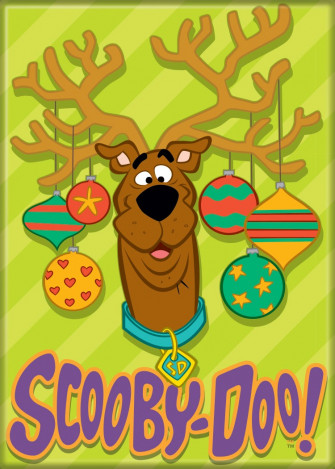 Scooby Doo Holiday Ornaments Magnet Ata Boy Inc