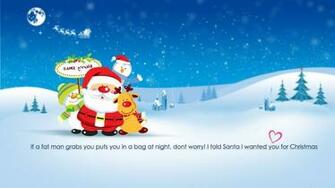 Funny Christma Full HD Wallpaper To Girlfrinds