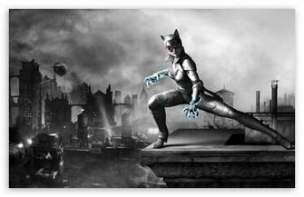 Batman Arkham City Catwoman Night HD Wallpaper For Standard