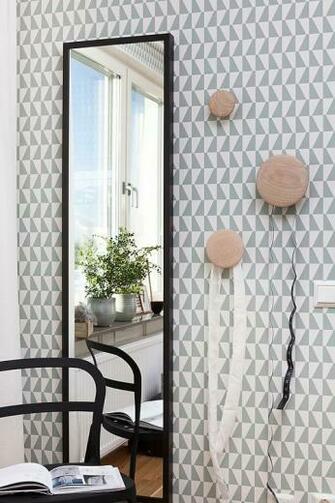 Hem Black Mirror Arne Jacobsen Borastapeter Wallpaper Muuto The Dots