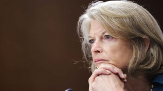 Lisa Murkowski Serious Hands Together Wallpaper