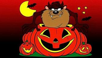 Halloween Tasmanian Devil HD Cartoon Wallpaper Gallery