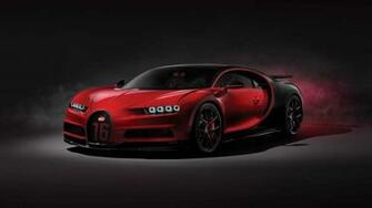 Bugatti Chiron Sport Red UHD 4k Wallpaper