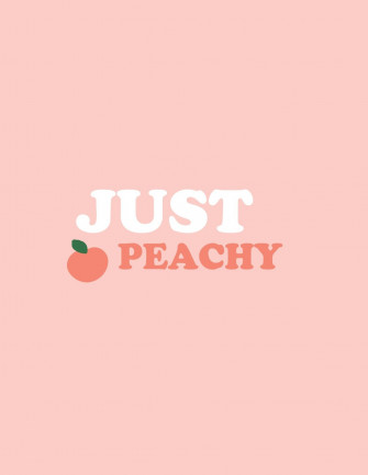Just Peachy Printable Wallpaper