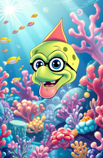 Handsome Squidward Wallpaper