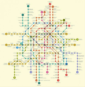 File Geometric Map Of Paris M Tro Light Background Svg Wikimedia