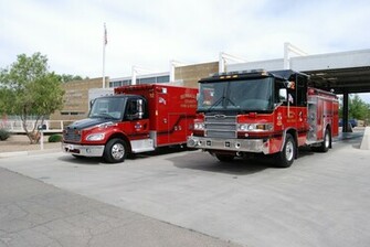 Fire Truck Computer Wallpaper Desktop Background Id