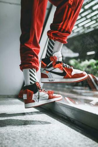 Off White X Air Jordan On Feet Image Hypebeast