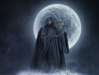 Grim Reaper Computer Wallpaper Desktop Background Id