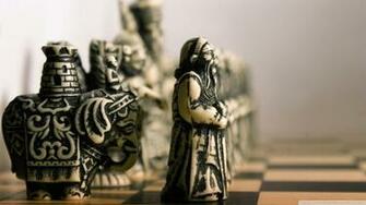 Chess Pieces Wallpaper