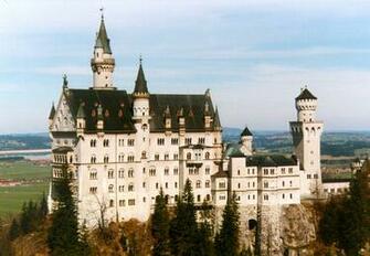 Hohenschwangau Castle Near The Neuschwanstein