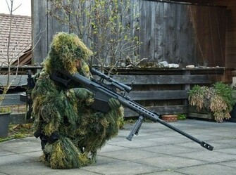 The Barrett M107 Cal Sniper Rifle Because Sometimes A Phone Call