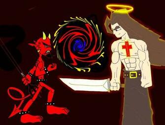 Jesus Vs Satan Boxing For