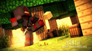 Ninja Training Minecraft By Darthrenders