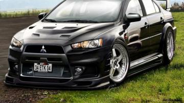 Mitsubishi Lancer Evolution X HD Wallpaper iPhone