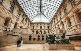 The Louvre Palace Inside Wallpaper Travel HD