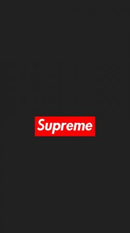Supreme iPhone Wallpaper Top