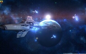 Battlestar Galactica Starship Wallpaper