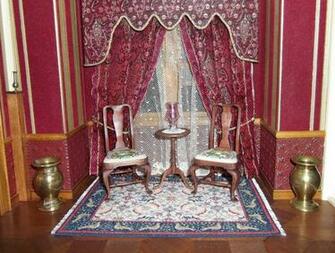 Dollhouse Wallpaper Victorian Weddingdressin