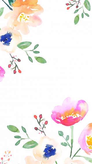 Watercolor iPhone Wallpaper
