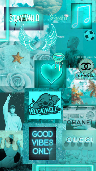 Turquoise Aesthetic Wallpaper