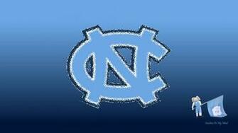 Nc Logo With Rameses And Flag Wallpaper On Blue Gradient Background