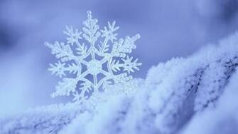 Wallpaper Snow Snowflake Winter Form Pattern 4k