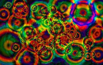 Trippy Cat Background