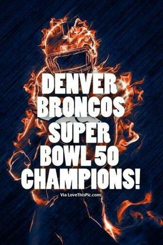 Denver Broncos Super Bowl Champions Pictures Photos And Image